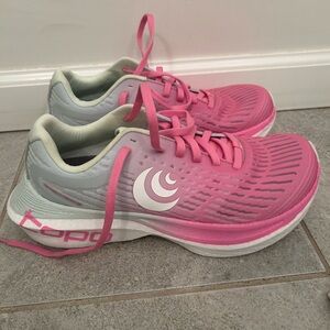 Topo Athletic Pink Running Shoes